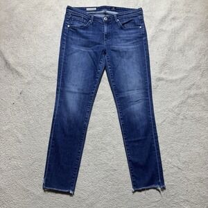 Adriano Goldschmied Jeans Womens 29 The Stevie Ankle Slim Straight Leg 30x27